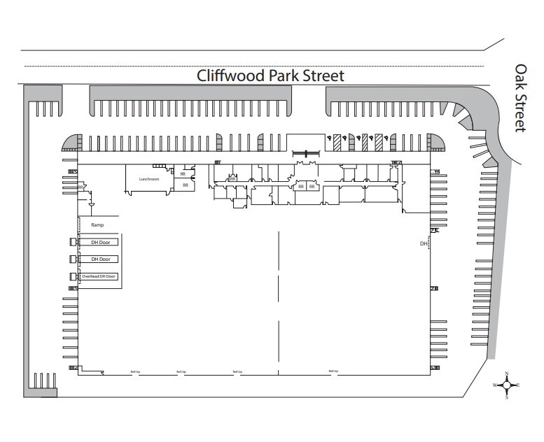 331-333 Cliffwood Park St, Brea, CA à louer Plan d’étage– Image 1 sur 1