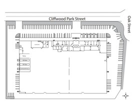 331-333 Cliffwood Park St, Brea, CA à louer Plan d’étage– Image 1 sur 1