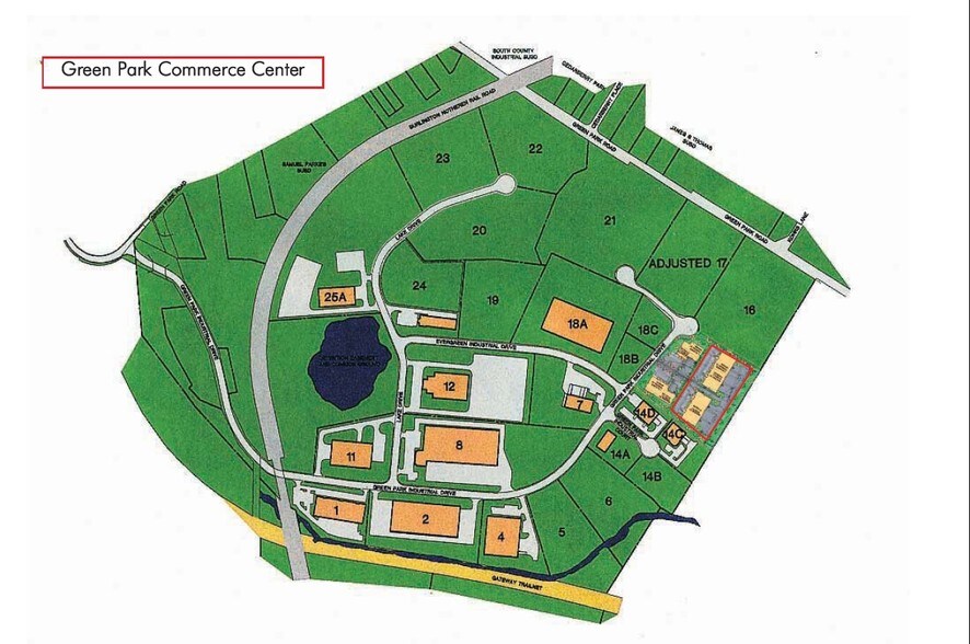110-111 Rock Cliff Ct, Saint Louis, MO à vendre - Plan cadastral – Image 2 sur 6