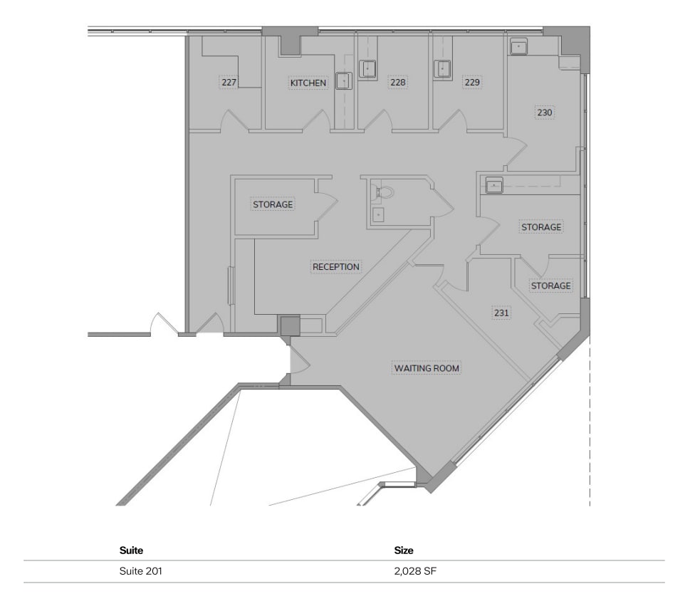 9 Medical Pky, Farmers Branch, TX à louer Plan d’étage– Image 1 sur 1