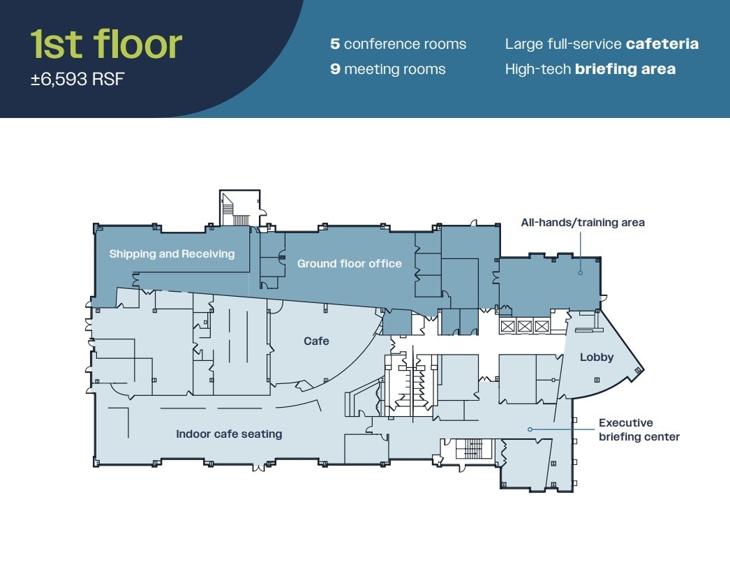 2000 Seaport Blvd, Redwood City, CA à louer Plan d’étage– Image 1 sur 1