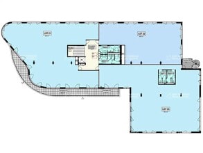 Bureau dans Dardilly à louer Plan d’étage– Image 2 sur 3