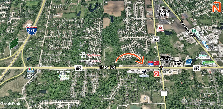4942-4972 IL Route 159, Glen Carbon, IL à louer - Photo de l’immeuble – Image 2 sur 3