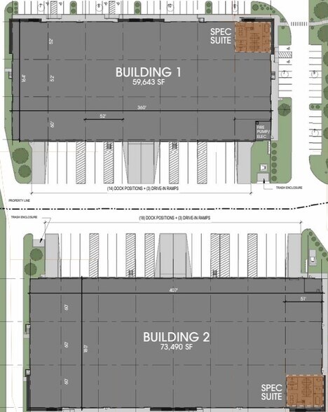 15305 Compark Blvd, Parker, CO à vendre - Plan de site – Image 2 sur 5