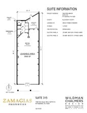 1000-1450 Park Manor Blvd, Pittsburgh, PA à louer Plan d’étage– Image 2 sur 2