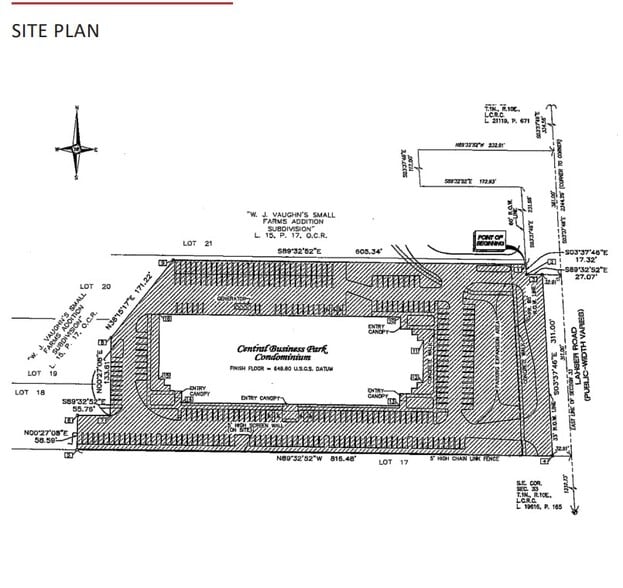 20901 Lahser Rd, Southfield, MI à louer - Plan de site – Image 3 sur 4