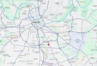 520 Central Ave, Nashville, TN à louer Carte– Image 2 sur 6