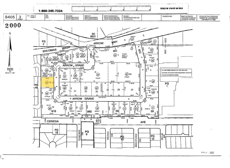 696 Arrow Grand Cir, Covina, CA à louer - Plan cadastral – Image 3 sur 3
