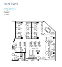 8410 W Bryn Mawr Ave, Chicago, IL à louer Plan d’étage– Image 1 sur 1