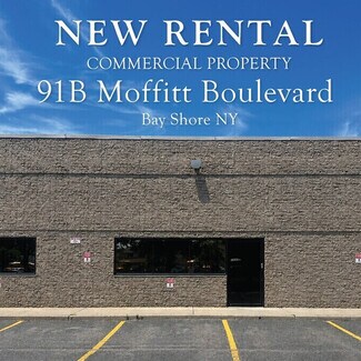 Plus de détails pour 91 Moffitt Blvd, Bay Shore, NY - Industriel/Logistique à louer