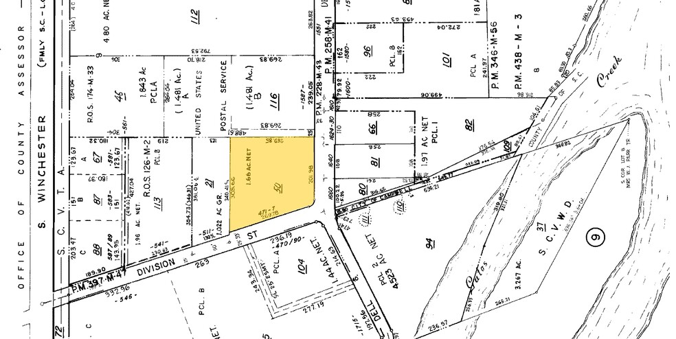 471-489 Division St, Campbell, CA à louer - Plan cadastral – Image 2 sur 7