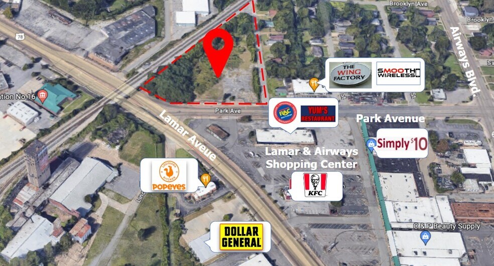 2250 Park Ave, Memphis, TN à louer - Photo de l’immeuble – Image 2 sur 3