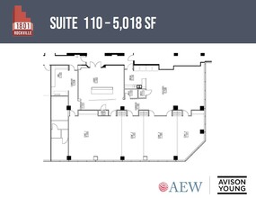 1801 Rockville Pike, Rockville, MD à louer Plan d’étage– Image 1 sur 1