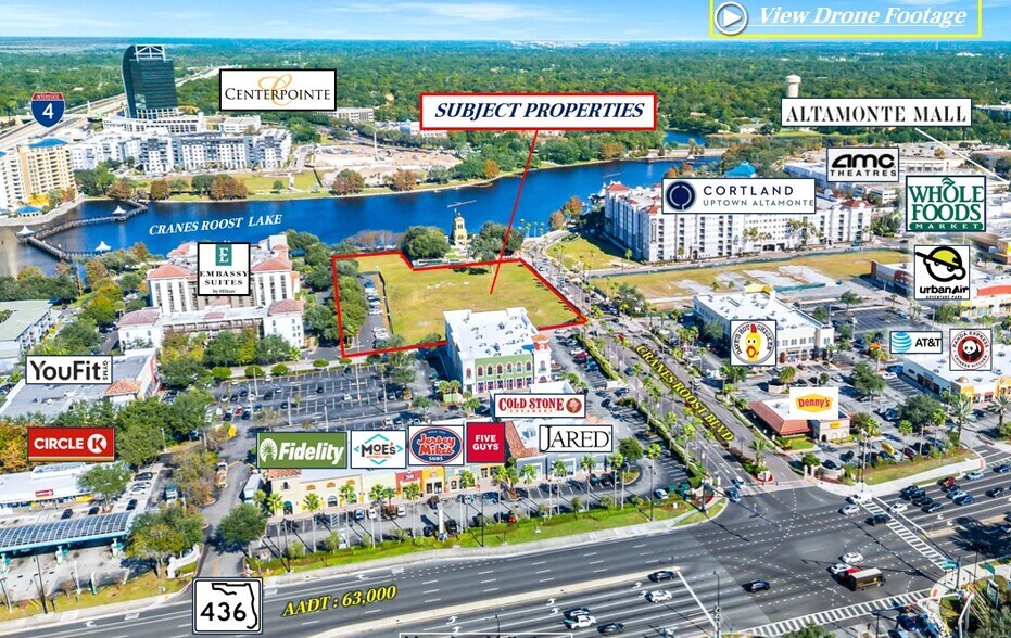 300 Cranes Roost blvd, Altamonte Springs, FL à vendre - Aérien – Image 2 sur 9