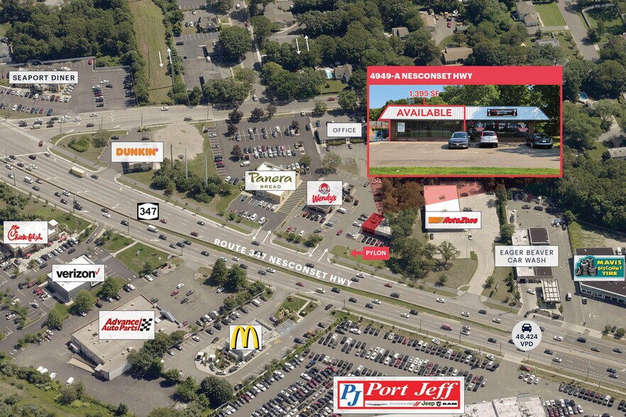 4949 Nesconset Hwy, Port Jefferson Station, NY à louer - Photo de l’immeuble – Image 2 sur 3