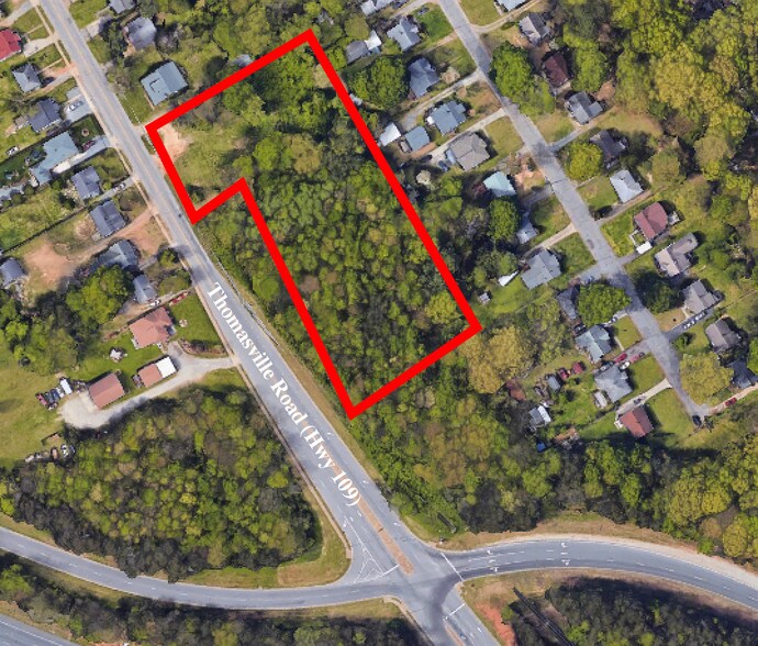 Highway 109 SE Quadrant, Winston-Salem, NC à vendre - Aérien – Image 2 sur 3