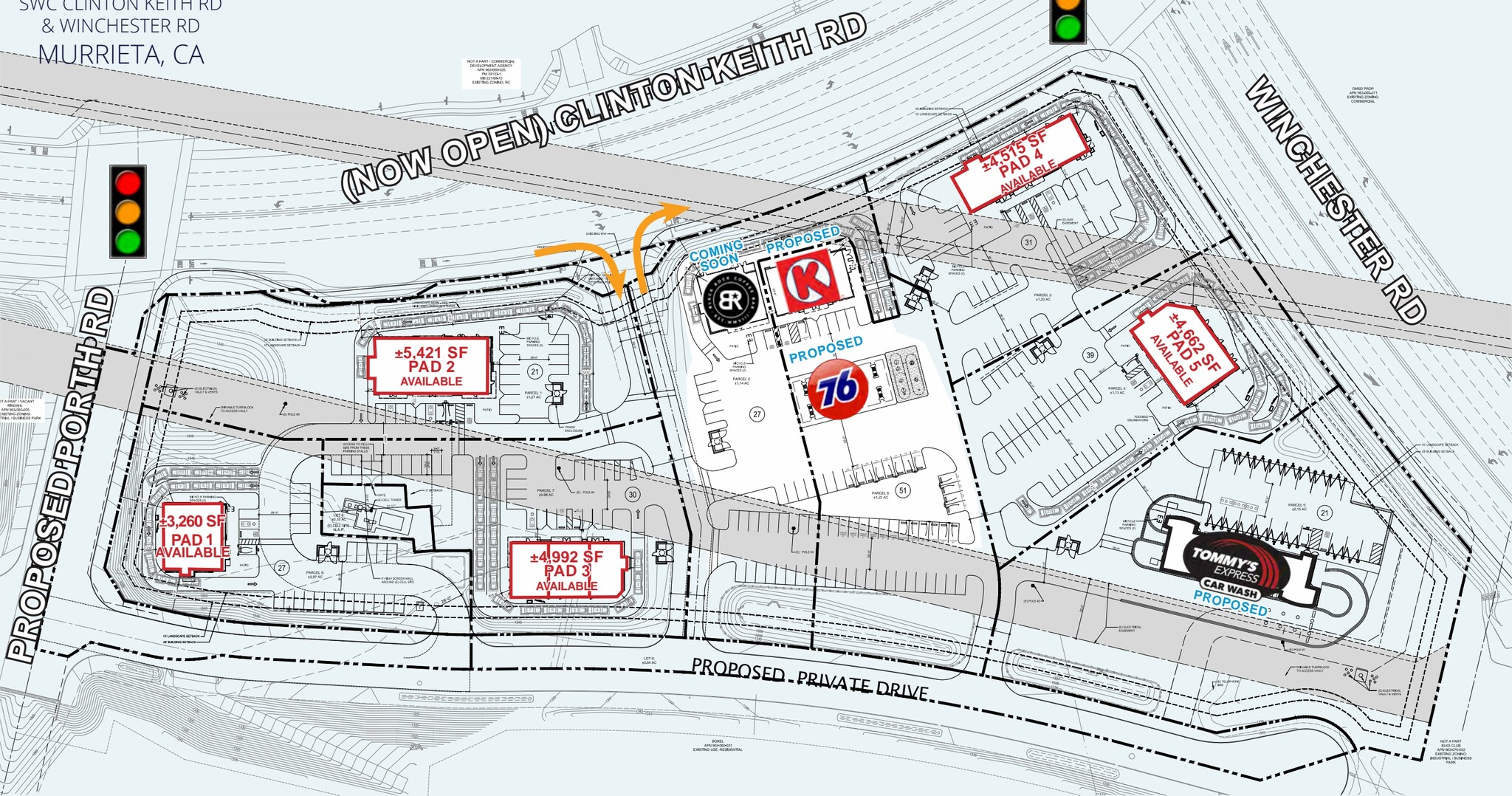Winchester Rd, Murrieta, CA à louer Plan de site– Image 1 sur 1