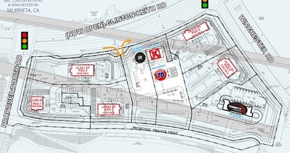 Winchester Rd, Murrieta, CA à louer Plan de site– Image 1 sur 1