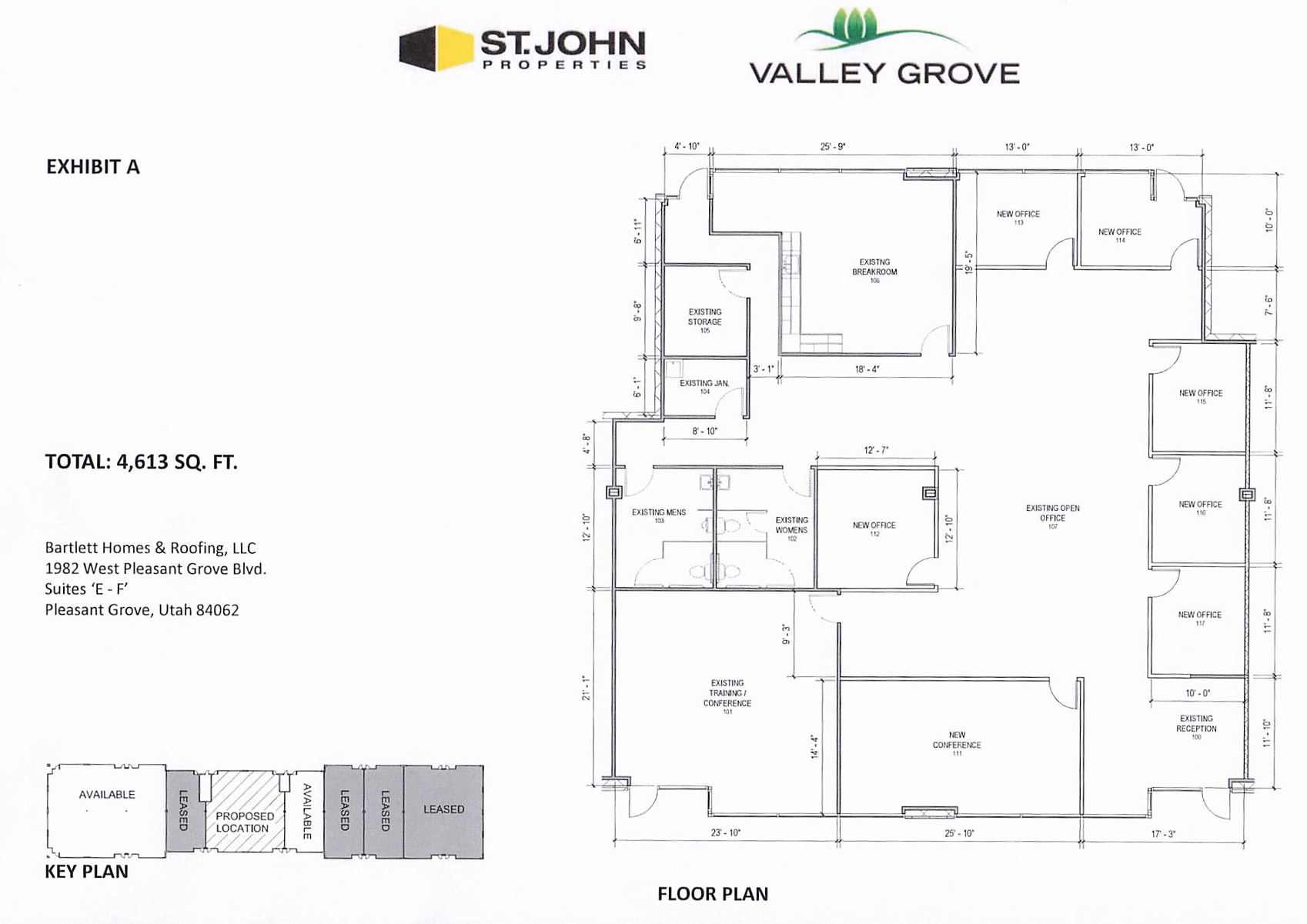 1982 Pleasant Grove Blvd, Pleasant Grove, UT à louer Plan d’étage– Image 1 sur 1