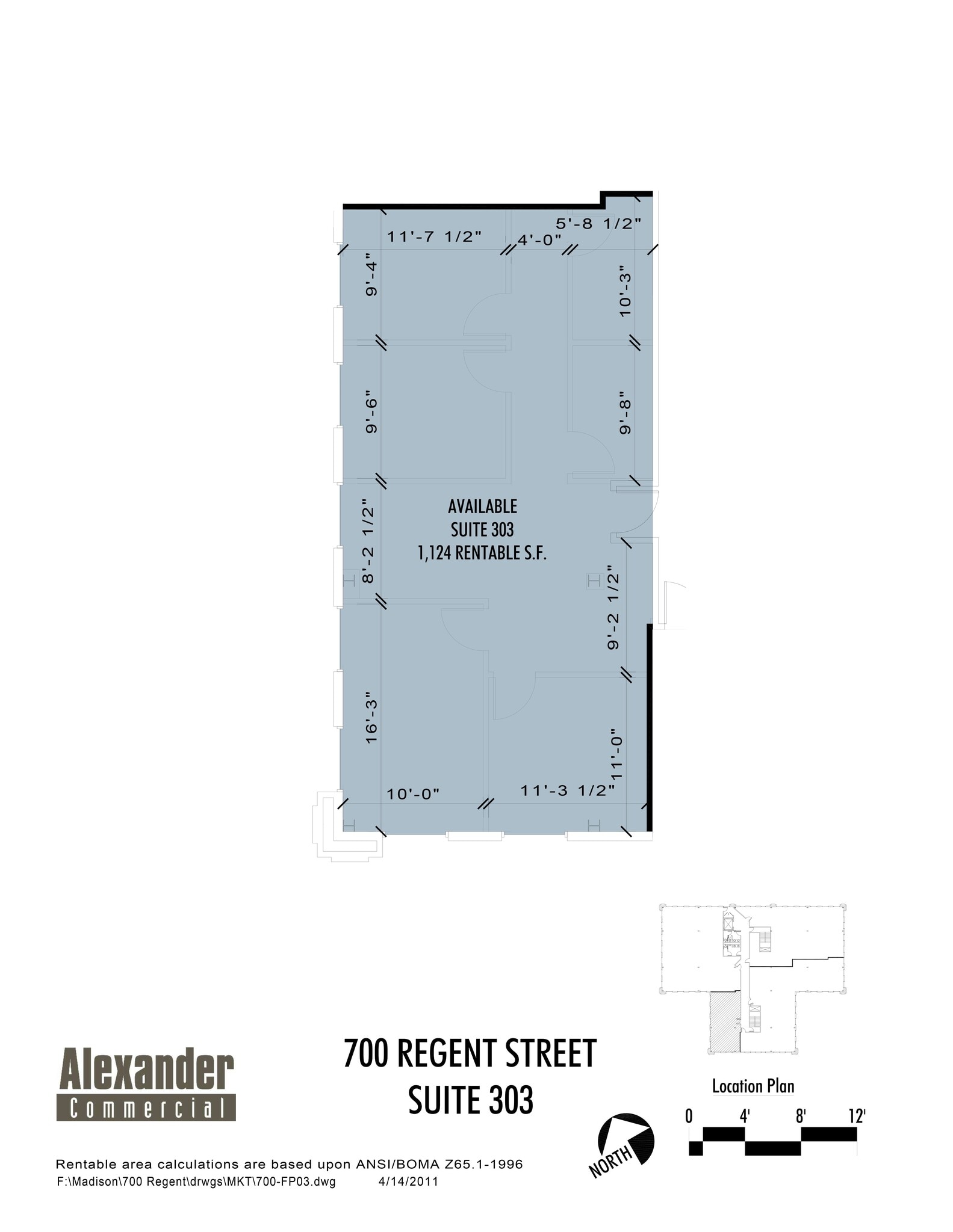 658-672 W Washington Ave, Madison, WI à louer Plan de site– Image 1 sur 1