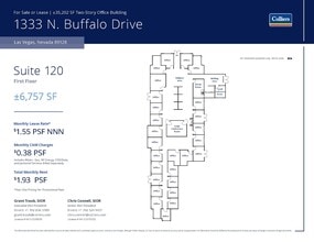 1333 N Buffalo Dr, Las Vegas, NV à louer Plan d’étage– Image 1 sur 1