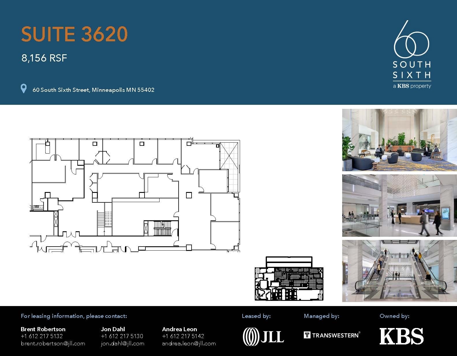 60 S 6th St, Minneapolis, MN à louer Plan d’étage– Image 1 sur 1