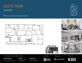 60 S 6th St, Minneapolis, MN à louer Plan d’étage– Image 1 sur 1