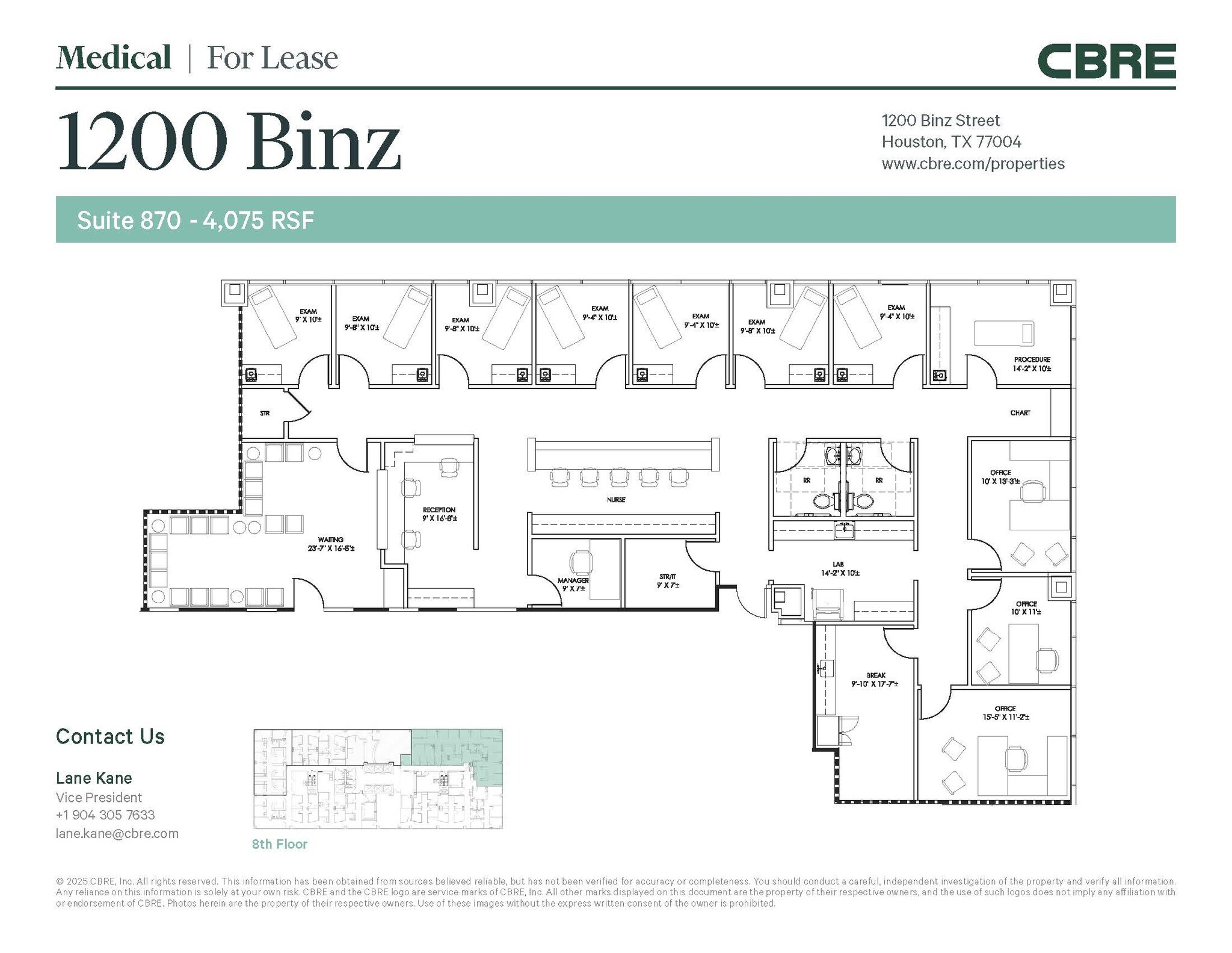 1200 Binz St, Houston, TX à louer Photo intérieure– Image 1 sur 1