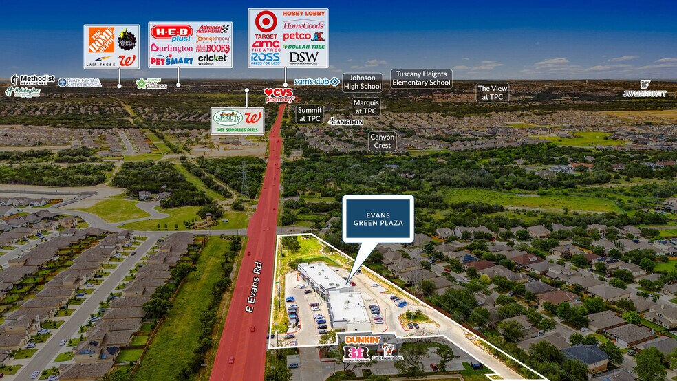 5507-5515 East Evans Road, San Antonio, TX à vendre - Photo de l’immeuble – Image 2 sur 5