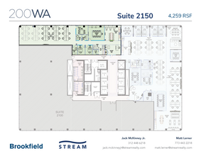 200 W Adams St, Chicago, IL à louer Plan d’étage– Image 1 sur 2