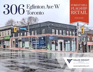 Plus de détails pour 306 Eglinton Ave W, Toronto, ON - Local commercial à louer