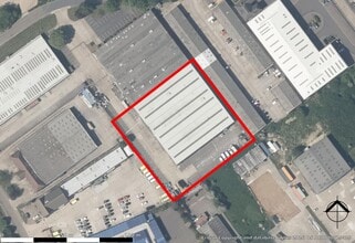 Unit 15 Aviation Way, Southend On Sea, ESS - Vue aérienne vue de carte
