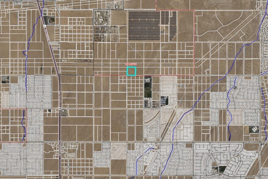 Hopland St 10 acres, Adelanto, CA à vendre - Aérien – Image 3 sur 4