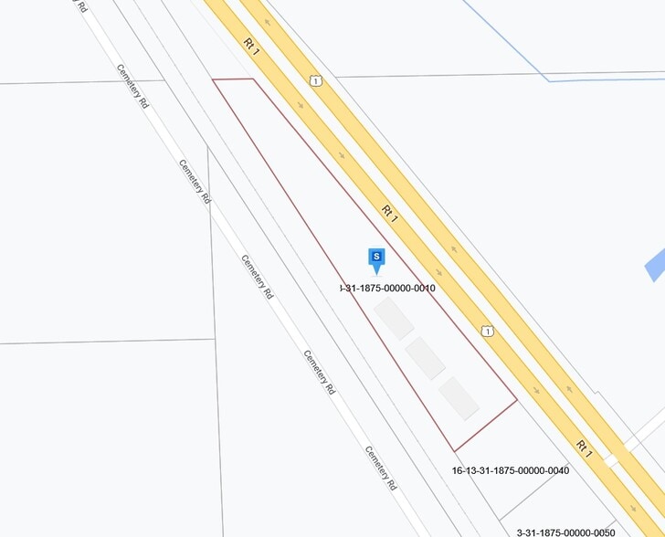 7500 S US Highway 1 S, Bunnell, FL à vendre - Plan cadastral – Image 2 sur 2