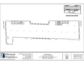 584-590 Broadway, New York, NY à louer Plan d’étage– Image 1 sur 1