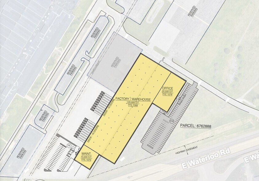 1210 Massillon Rd, Akron, OH à louer - Plan de site – Image 1 sur 1