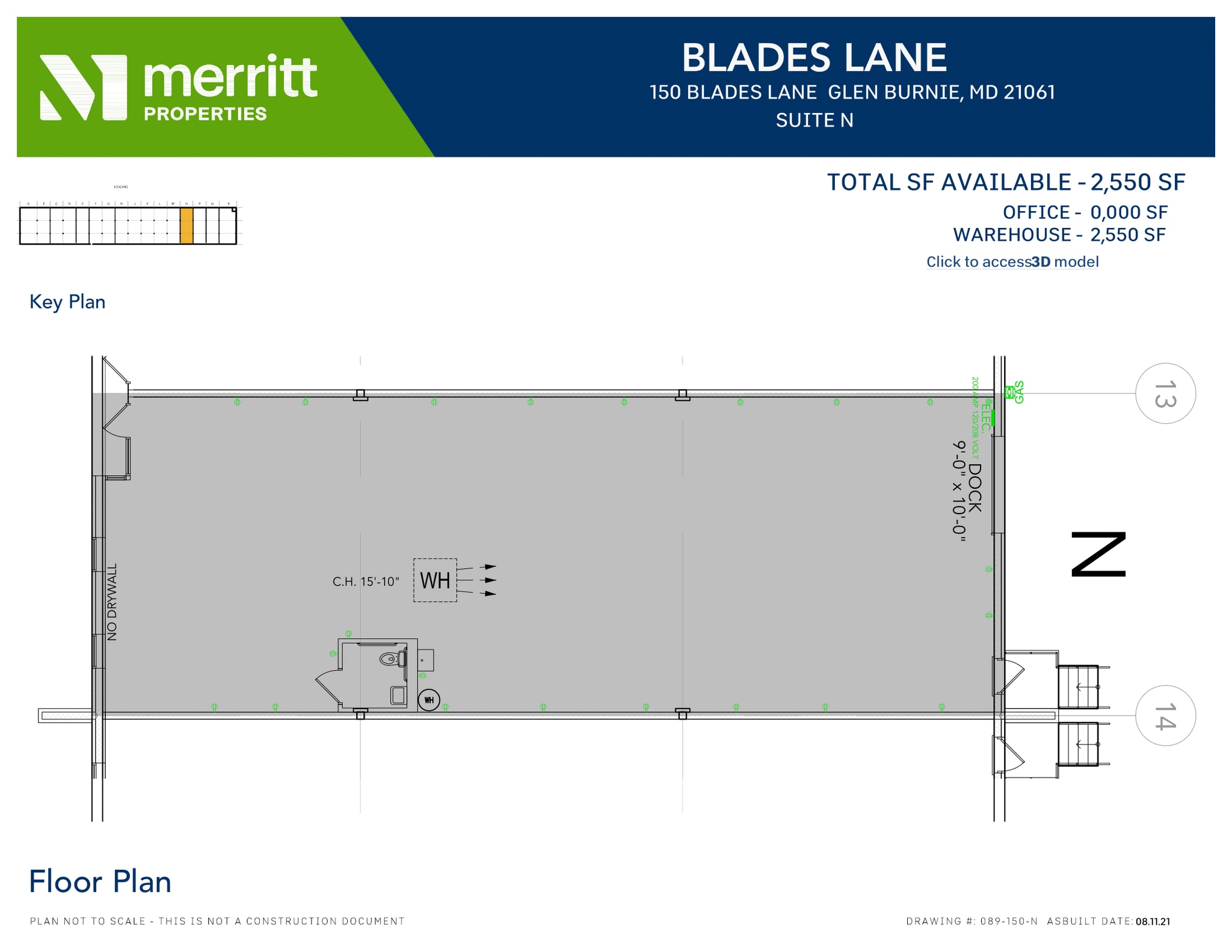 150 Blades Ln, Glen Burnie, MD à louer Plan d’étage– Image 1 sur 1
