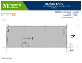 150 Blades Ln, Glen Burnie, MD à louer Plan d’étage– Image 1 sur 1