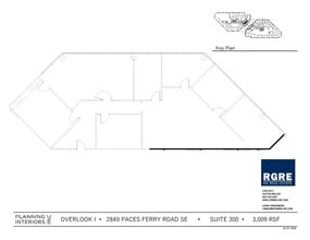 2849 Paces Ferry Rd SE, Atlanta, GA à louer Plan d’étage– Image 1 sur 1