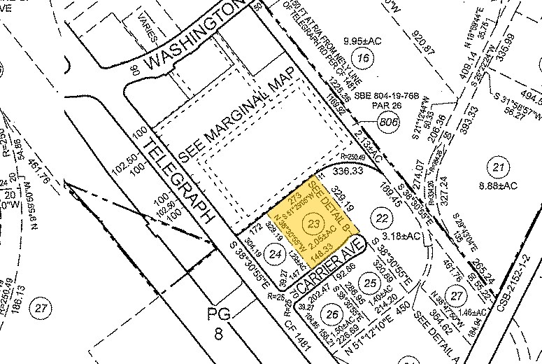 2701 Carrier Ave, Commerce, CA à louer - Plan cadastral – Image 3 sur 8