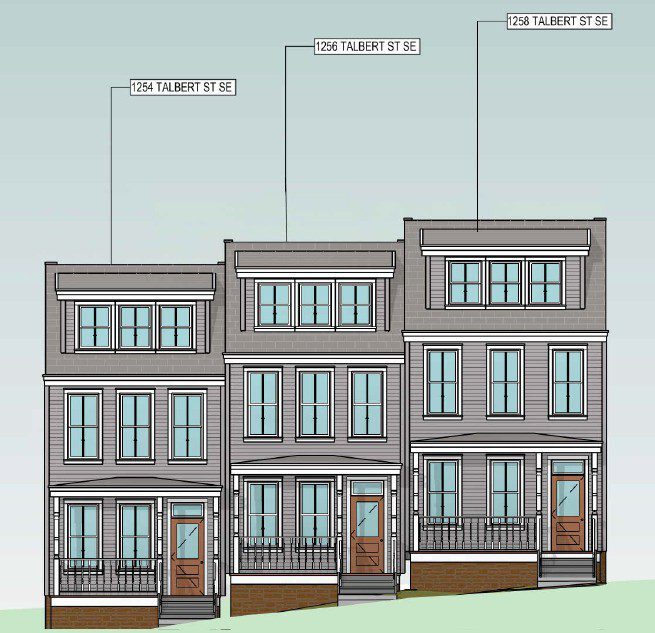 1254-1258 Talbert St SE, Washington, DC à vendre Photo principale– Image 1 sur 4