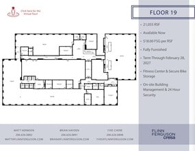 1501 4th Ave, Seattle, WA à louer Plan d’étage– Image 1 sur 1