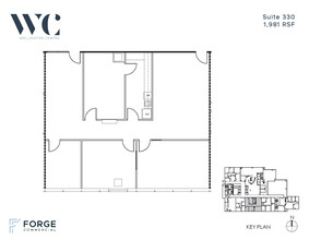 14643 N Dallas Pky, Dallas, TX à louer Plan d’étage– Image 1 sur 1