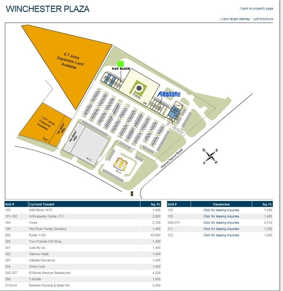 Winchester Rd and Homer N, Huntsville, AL à louer - Plan de site – Image 1 sur 2