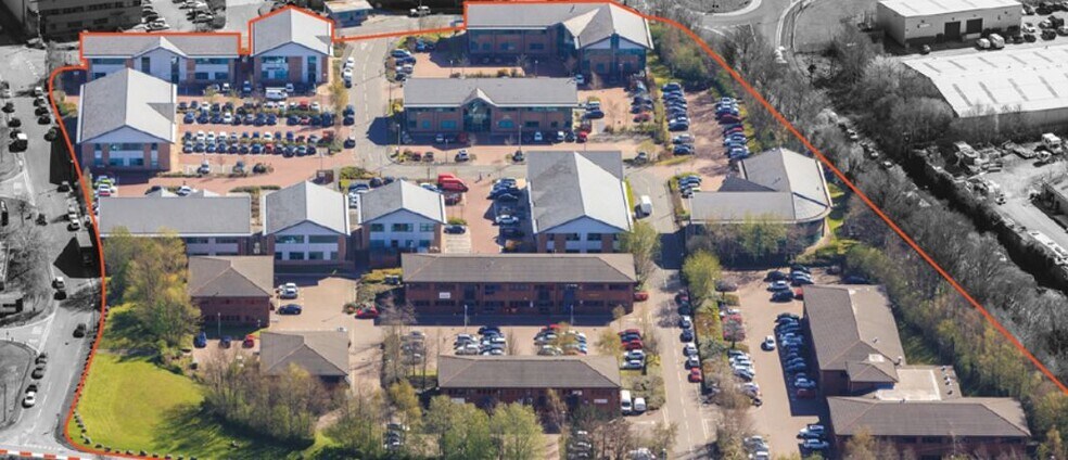 Edward Ct, Altrincham à louer - Aérien – Image 2 sur 3