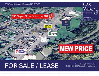 Plus de détails pour 555 Depot St, Monroe, OR - Industriel/Logistique à vendre