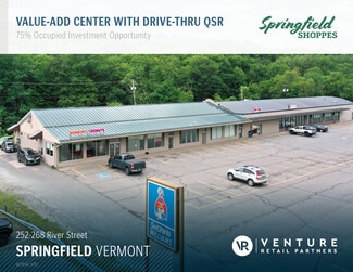 Plus de détails pour 252-268 River St, Springfield, VT - Bureau/Médical, Local commercial à louer