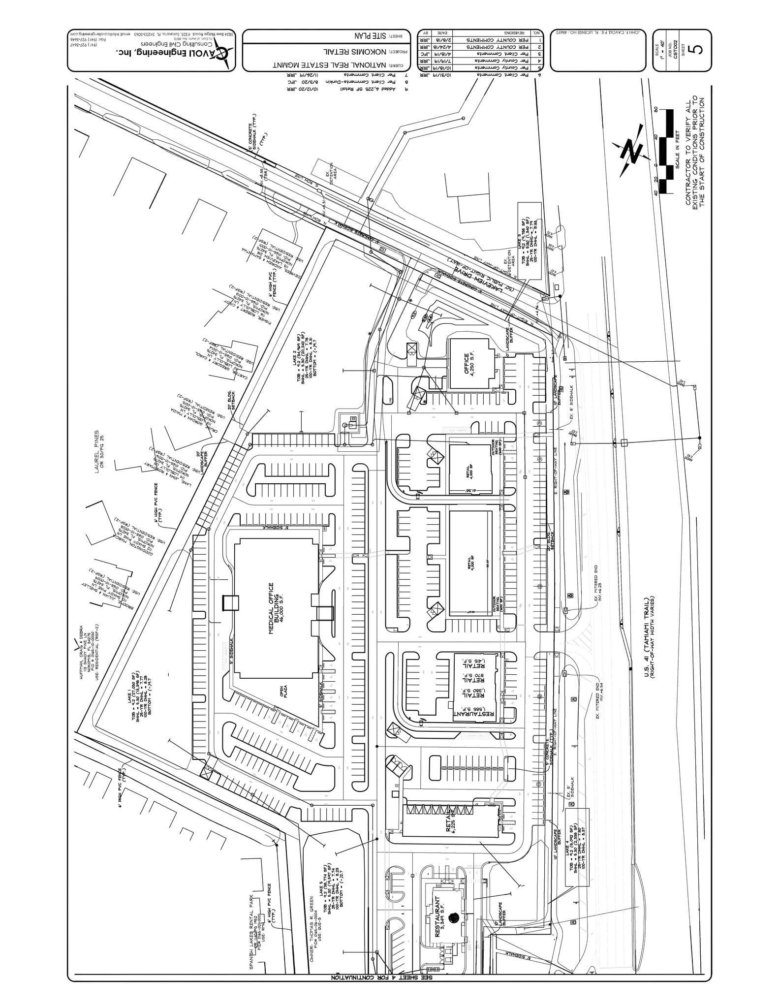1210 Tamiami Trl N, Nokomis, FL à louer Plan de site– Image 1 sur 2