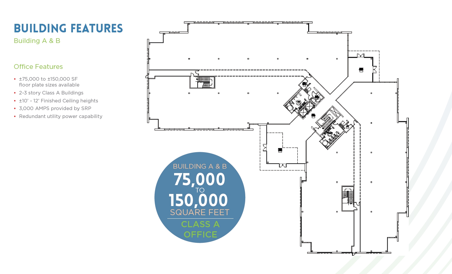 NW Cooper Rd & Germann Rd, Chandler, AZ à louer Plan d’étage– Image 1 sur 2