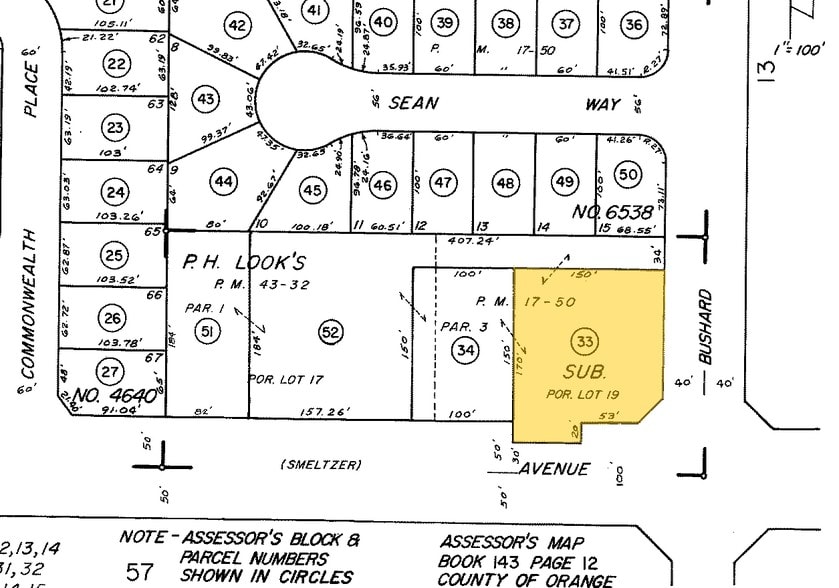 9491 Edinger Ave, Westminster, CA à vendre - Plan cadastral – Image 3 sur 4